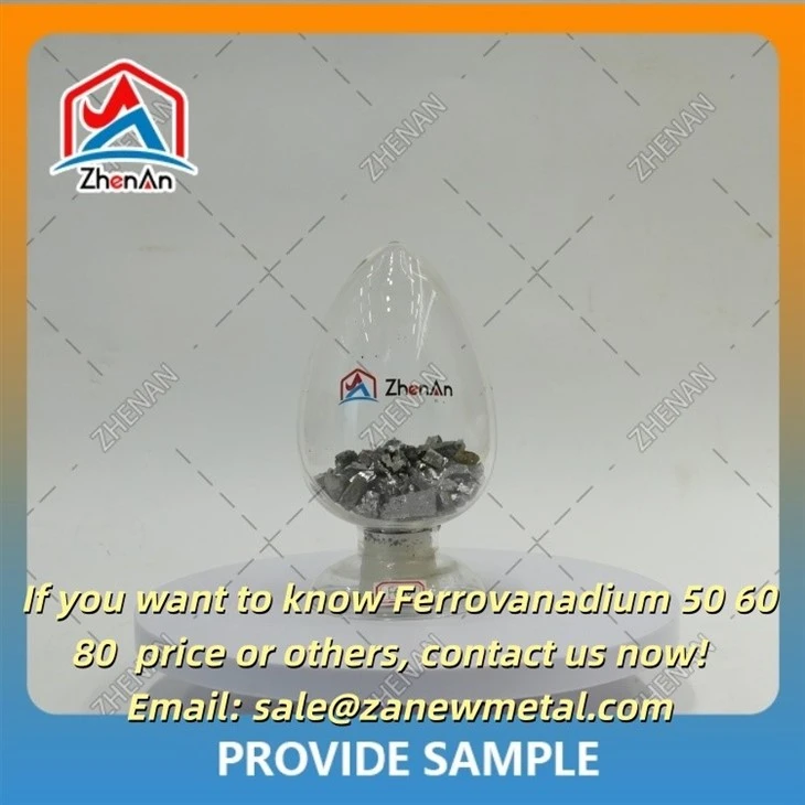 Ferrovanadium 50% 10-120 mm factory