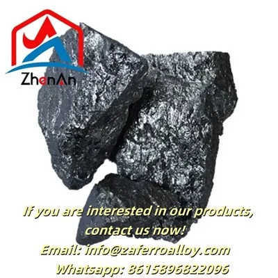 Silicio industrial con alto contenido de carbono