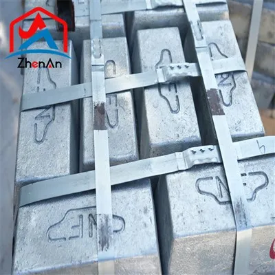 Lingote de metal de magnesio puro