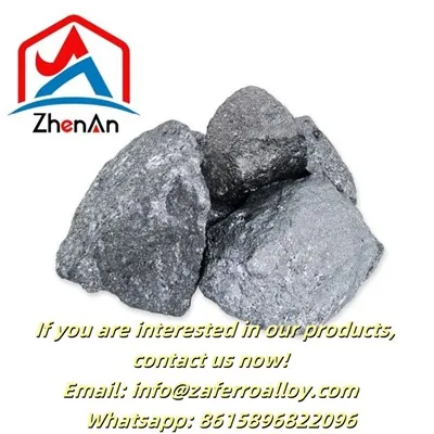 Aleación de silicio de alto carbono de plata